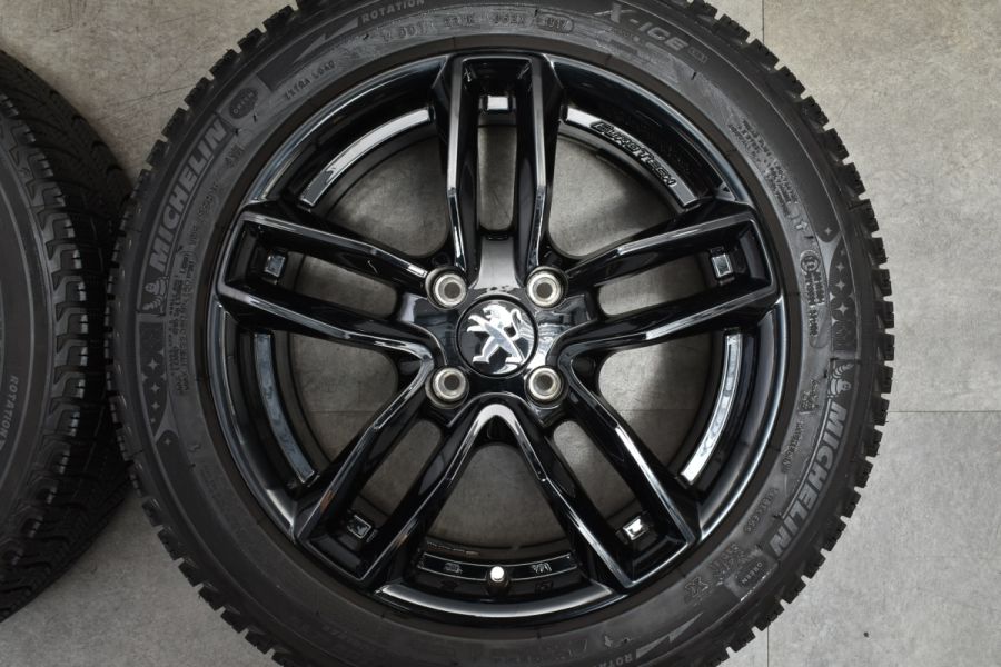 美品】ユーロテック ガヤ5 16in 6.5J +25 PCD108 ミシュラン X-ICE XI3