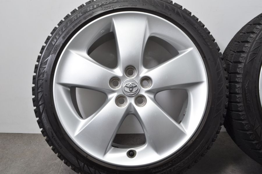 トヨタ 30 プリウス ツーリング 純正 17in 7J +50 PCD100 ブリヂストン 215/45R17 カローラツーリング/セダン 中古  スタッドレスタイヤホイールセット | パーツ販売ナンバーワン