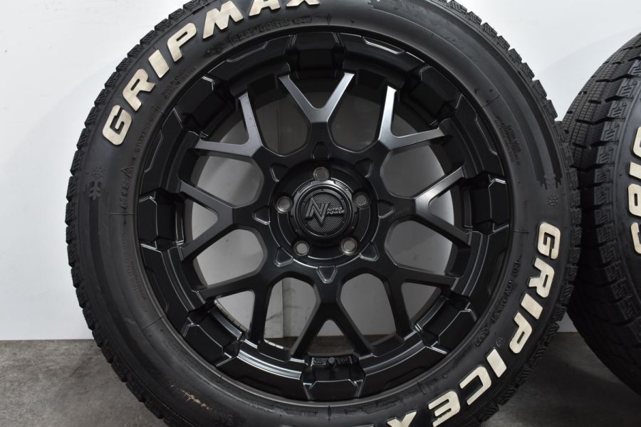 2022年製 バリ溝美品】ナイトロパワー 18in 7J +42 PCD114.3