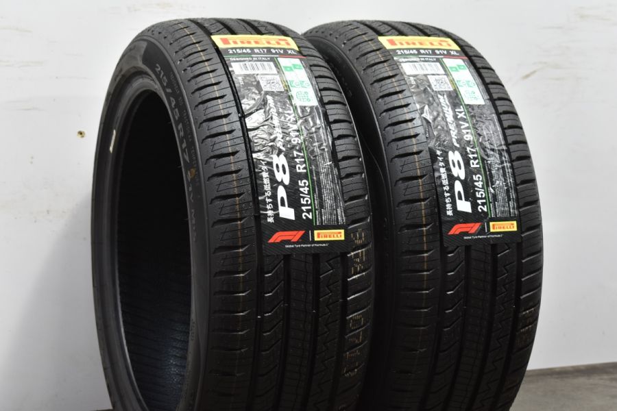 【2023年製 未使用品】ピレリ P8 FS プレミアム 215/45R17 2本セット プリウス カローラツーリング ステップワゴン リーフ  インプレッサ