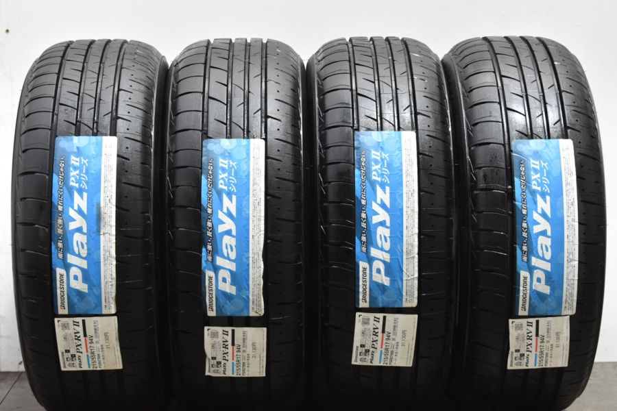 sonn様送料込ブリヂストン　プレイズ　PX-RVⅡ　225/55R17　国産 Playz PX-RVⅡ 225/55R17 101V XL｜ブリヂストン タイヤ