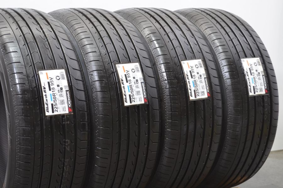 未使用品 2023年製】ヨコハマ ブルーアースRV RV-03 225/50R18 4本セット 交換用 C-HR エスティマ オデッセイ ヴェゼル  スカイライン 中古 タイヤのみ | パーツ販売ナンバーワン