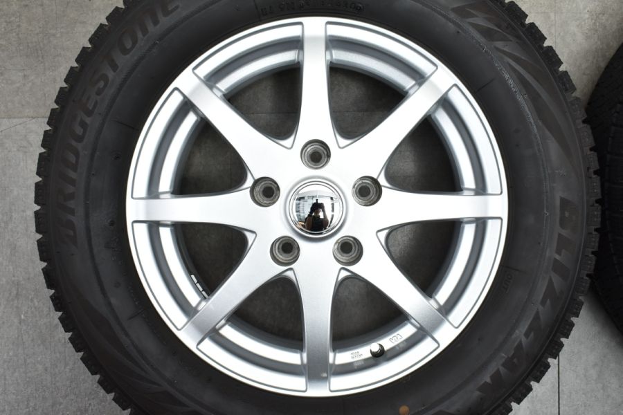 バリ溝】LAPORTA 15in 6J +45 PCD114.3 ブリヂストン ブリザック VRX2