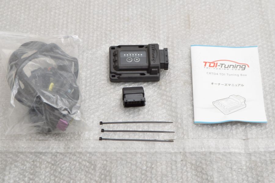 【パワー トルク 燃費向上に】CRTD4 TDI Tuning Box CRTD4 BT 1点 品番：3C1C7PF_1019 サブコン  チューニングパーツ 電装