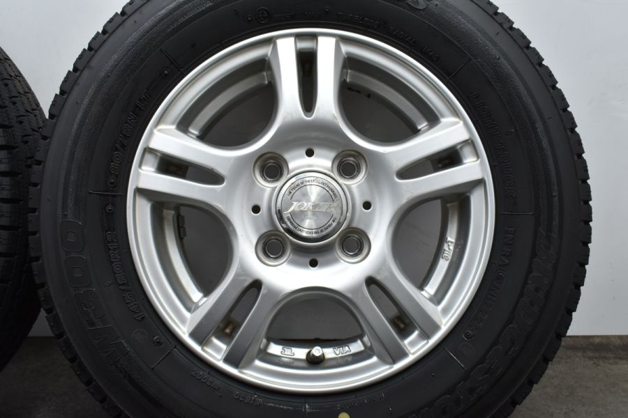 軽バン 145/80R12 バリ溝 ブリヂストン