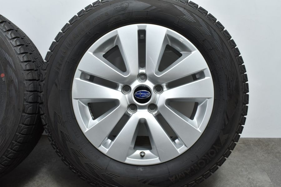 バリ溝】スバル レガシィアウトバック 純正 17in 7J+55 PCD114.3