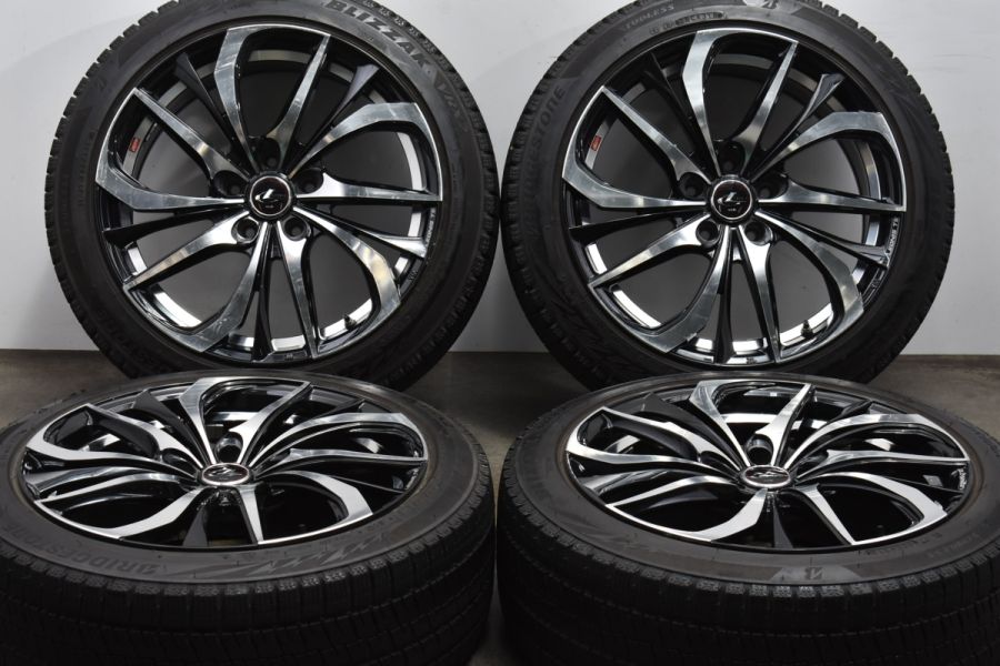 225/45R18 BS VRX2 バリ山 アルミ付 4本 送料込み(離島除く)｜18インチ
