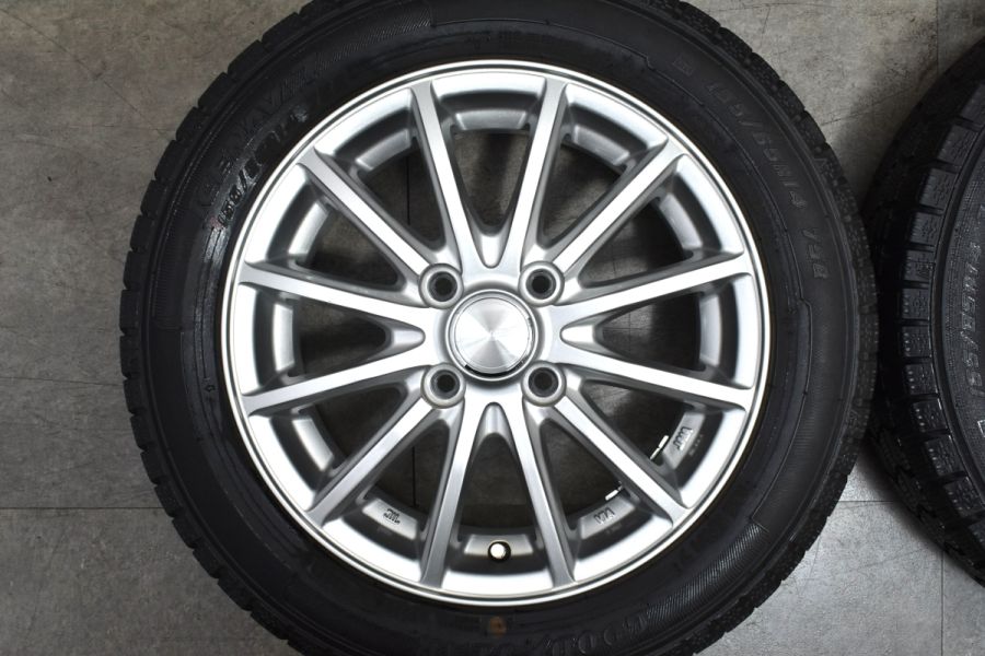 WEZEN アイスナビ7 155/65R14 中古 スタッドレスタイヤホイール WEZEN アイスナビ7 155/65R14 中古 スタッドレスタイヤホイール