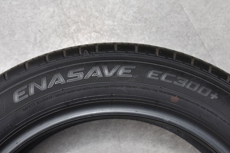 バリ溝】ダンロップ エナセーブ EC300+ 195/60R17 2本セット 60