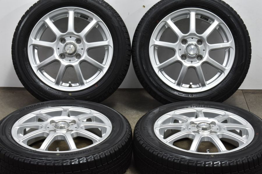 軽自動車サイズ】GAVIL 14in 4.5J +45 PCD100 ヨコハマ アイスガード5PLUS iG50+ 155/65R14 ワゴンR  MRワゴン アルト タント ムーヴ 中古 スタッドレスタイヤホイールセット | パーツ販売ナンバーワン