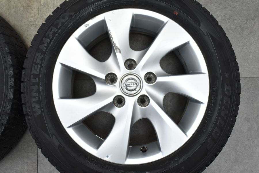 ダンロップ スタッドレスタイヤ 195/60R16 日産セレナアルミ付き