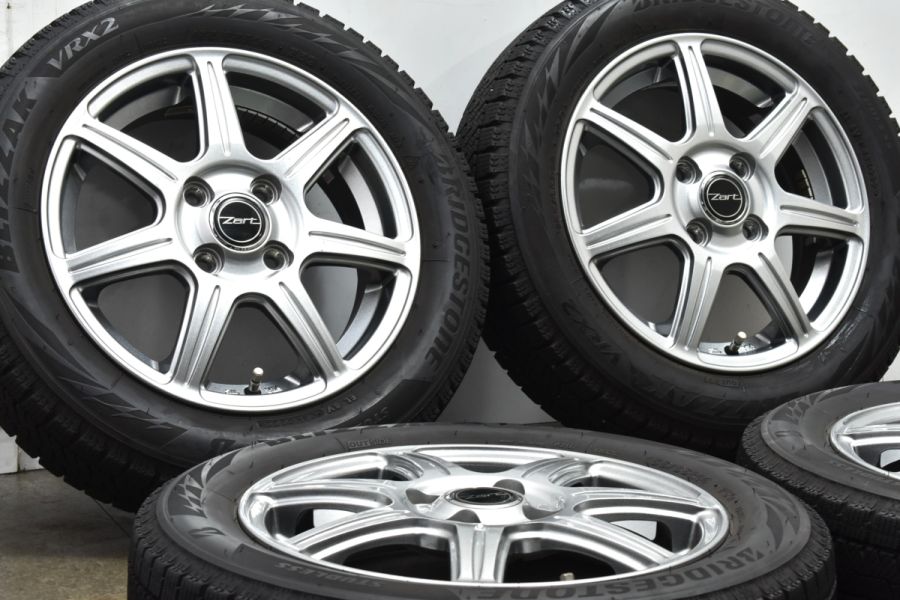 【交換用に】ZART 14in 4.5J +45 PCD100 ブリヂストン ブリザック VRX2 155/65R14 N-BOX N-ONE  ワゴンR アルト タント ムーヴ デリカミニ