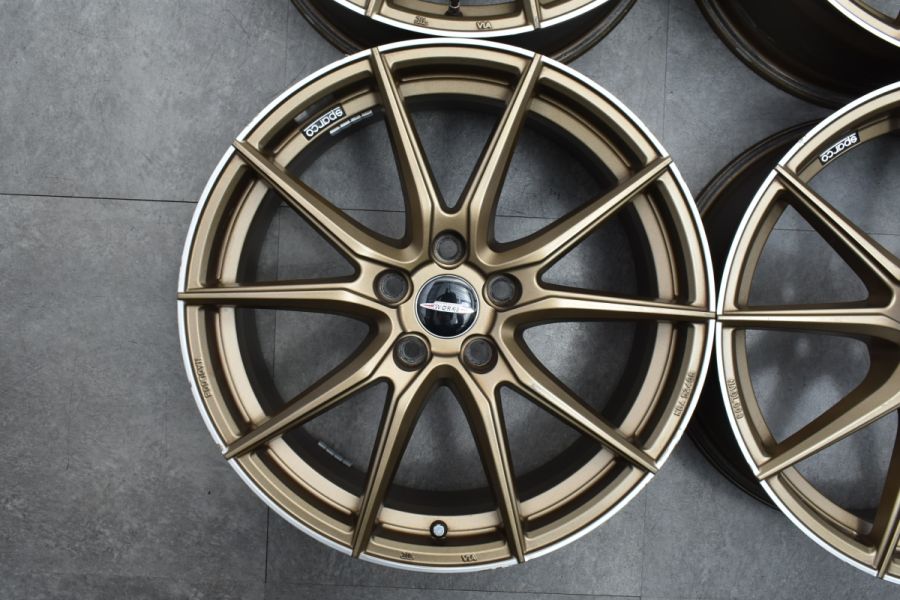 スパルコ DRS 18in 8J +48 PCD112 4本セット MINI クーパー ジョン