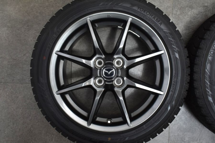 バリ溝】マツダ ND ロードスター 純正 16in 6.5J +45 PCD100