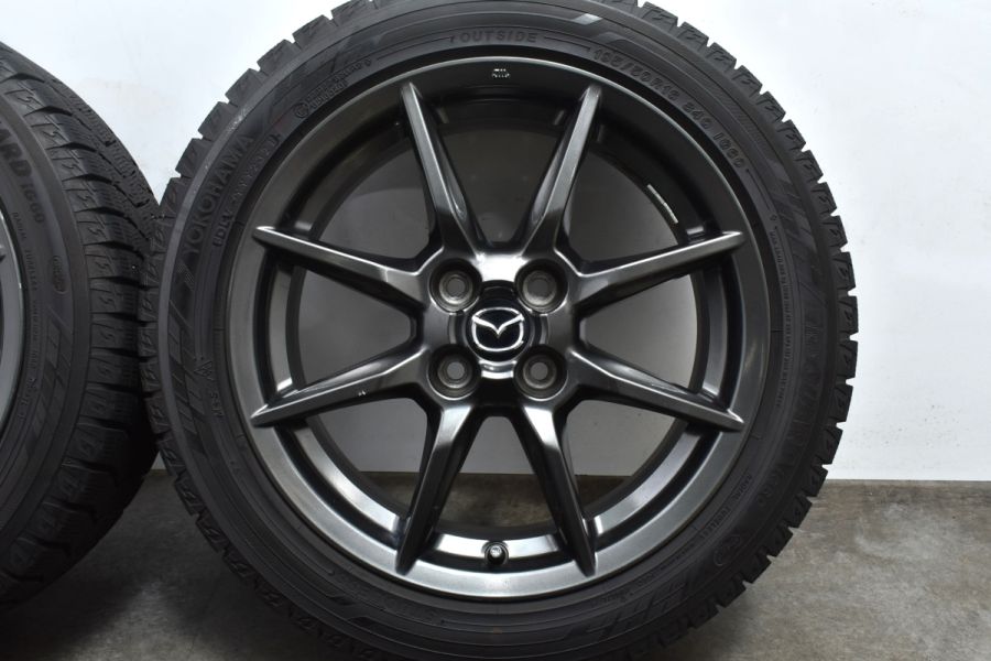 バリ溝】マツダ ND ロードスター 純正 16in 6.5J +45 PCD100