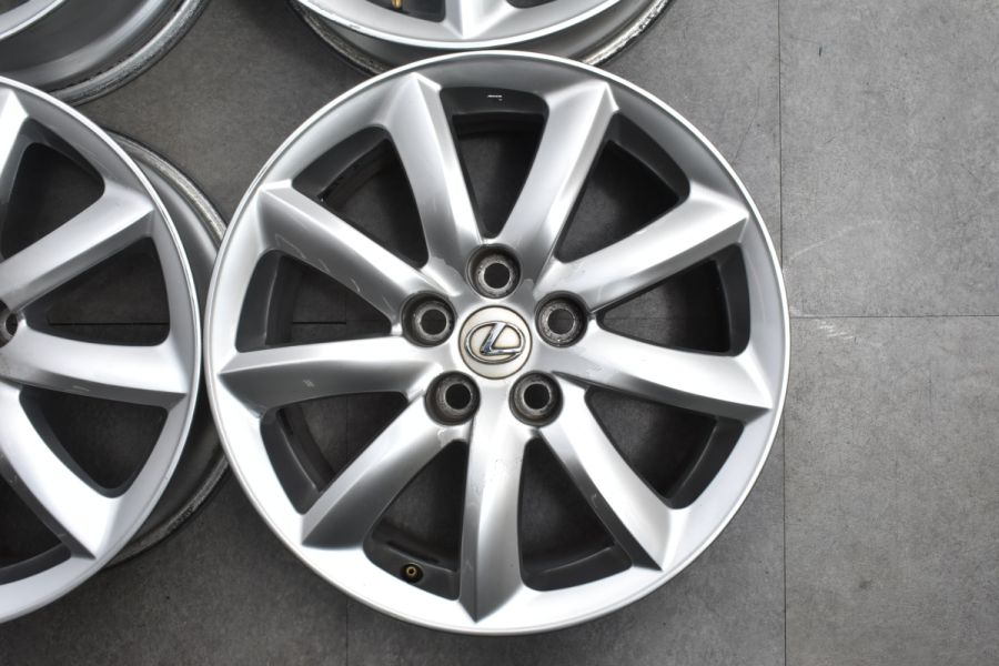 レクサス LS 純正 18in 7.5J +32 PCD120 4本セット LS460 LS600h