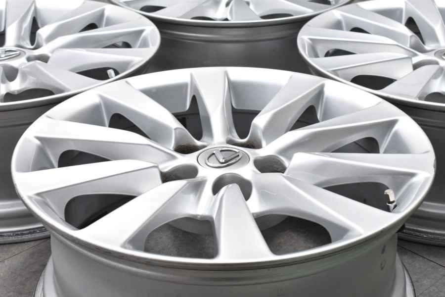 程度良好品】レクサス LS460 LS600h 純正 18in 7.5J +32 PCD120