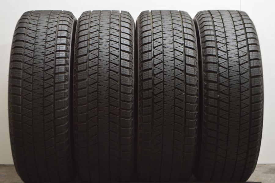 【ほぼ新品】スバル レイバック 純正 ホイールタイヤ 2023年 スタッドレス 2023年製 超バリ溝 DM-V3付 美品】スバル レイバック 純正 オプション