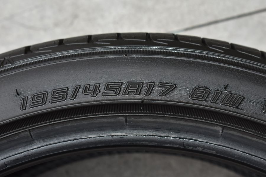 良好品 2022年製】ダンロップ ルマンV 195/45R17 4本セット スイフトスポーツ アクア ヴィッツ GRヤリス ノート NCロードスター  交換用 中古 タイヤのみ | パーツ販売ナンバーワン