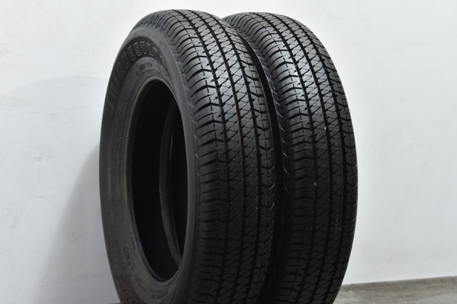 【超バリ溝 9.5分山】ブリヂストン デューラー H/T 684II 175/80R16 2本セット サマータイヤ 交換用に ジムニー JA11  JA12 JB23 JB64