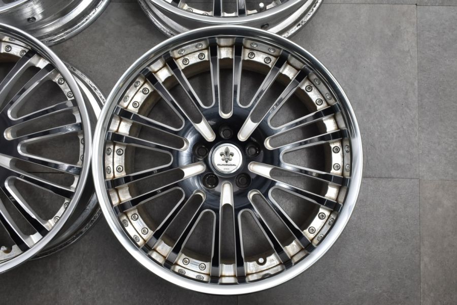 2ピース 深リム】WORK デュランダル DD2 20in 8.5J +38 PCD114.3