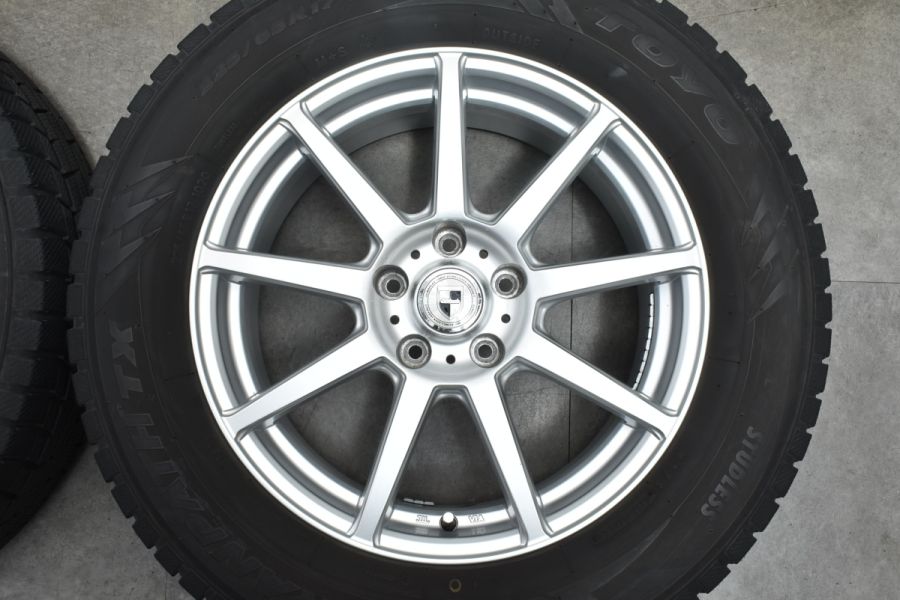 【程度良好】G.Mach 17in 7J +38 PCD114.3 トーヨー ウィンタートランパス TX 225/65R17 レクサス 10系 NX  ハリアー RAV4 ヴァンガード