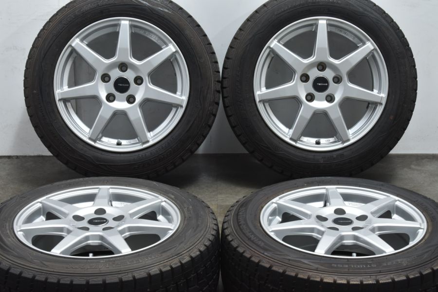 良好品】テクマグ 16in 7J +50 PCD112 ダンロップ ウィンターマックス WM01 205/60R16 アウディ B9 A4 ベンツ  W177 VW ゴルフトゥーラン 中古 スタッドレスタイヤホイールセット | パーツ販売ナンバーワン