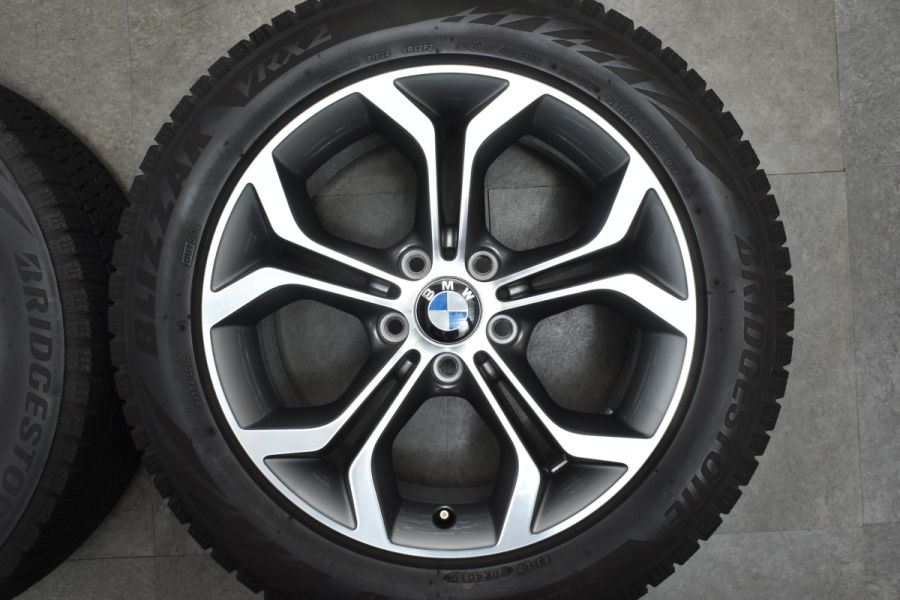 良好品】BMW F25 F26 X3 X4 純正 18in 8J +43 PCD120 ブリヂストン 