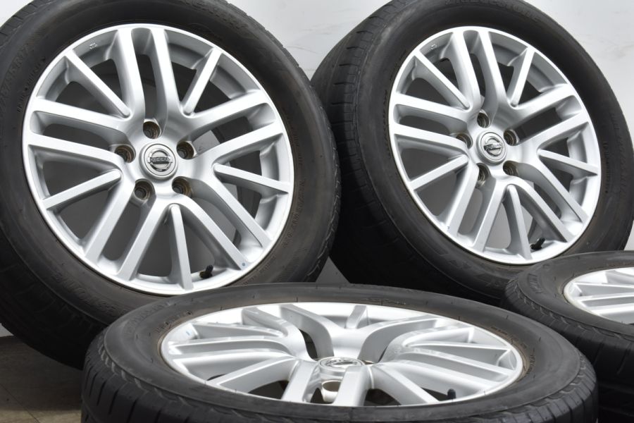 Y50 FUGA フーガ 17インチ 純正ホイールタイヤセット4本 スタッドレス 日産 フーガ Y50 ホイール 17x7JJ+45 225/55R17 スタッドレス