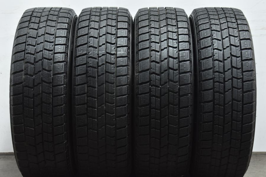 【美品】ZACK 16in 6J +42 PCD100 グッドイヤー アイスナビ7 185/55R16 アクア ヤリス カローラフィールダー フィット  スイフト