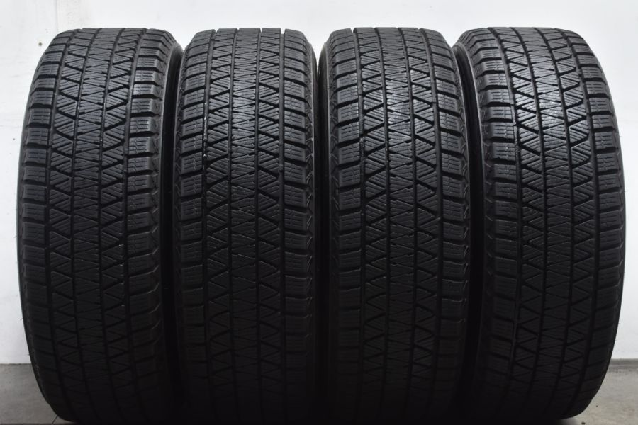 【バリ溝 DM-V3付 美品】PREO 17in 7J +53 PCD114.3 ブリヂストン ブリザック 225/60R17 クロストレック SK  フォレスター レイバック