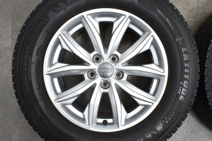 美品】アウディ Q2 純正 16in 6.5J +43 PCD112 ミシュラン X-ICE