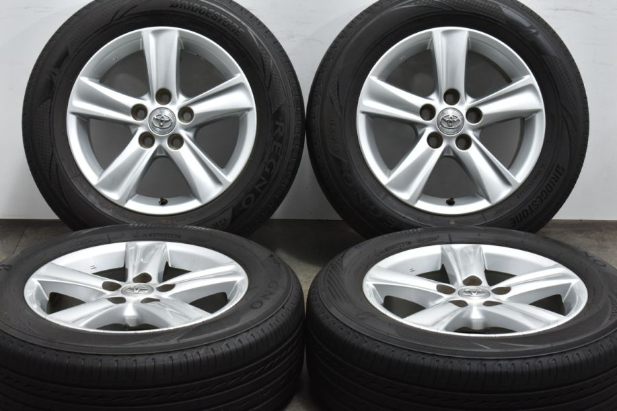 BS REGNO GR-XII 215/60R16】夏タイヤ【TOYOTA マークX 純正ホイール