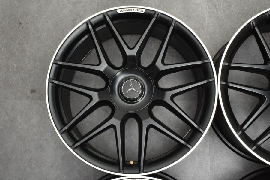 鍛造 美品】メルセデスAMG W222 S63 純正 20in 8.5J 9.5J +39