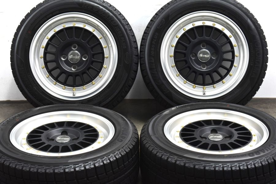 美品 深リム】ステルスレーシング SPEC-03 15in 7J +35 ヨコハマ アイスガード5PLUS iG50+ 205/55R15 ヤリス  ヴィッツ スイフト ノート 中古 スタッドレスタイヤホイールセット | パーツ販売ナンバーワン