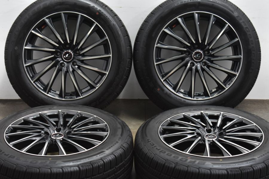 バリ溝】Weds レオニス CH 18in 8J +42 PCD114.3 BFグッドリッチ アドバンテージ コントロール 225/60R18  ハリアー エクストレイル CX-5 中古 タイヤホイールセット | パーツ販売ナンバーワン