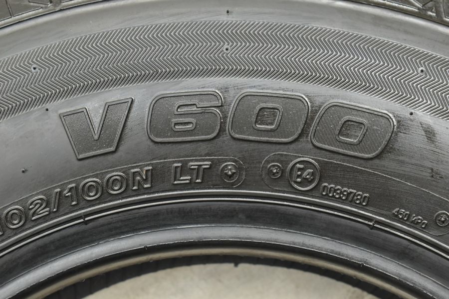 2023年製 未使用品】ブリヂストン V600 185/80R14 LT 4本セット マツダ ボンゴバン ボンゴトラック 小型トラック 交換用 中古  タイヤのみ | パーツ販売ナンバーワン