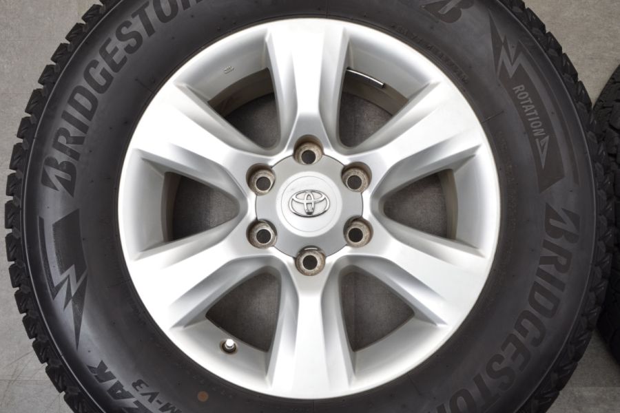 バリ溝】トヨタ 150 ランドクルーザープラド 前期 純正 17in 7.5