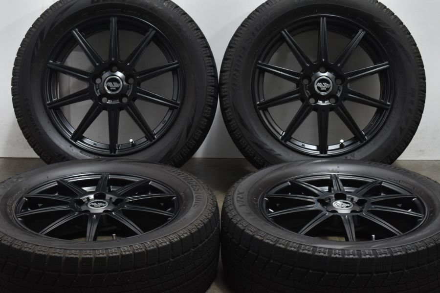 トヨタ専用設計品】クライメイト アリア 17in 6.5J +45 PCD114.3 ブリヂストン ブリザック VRX 225/55R17  10アルファード ヤリスクロス 中古 スタッドレスタイヤホイールセット | パーツ販売ナンバーワン