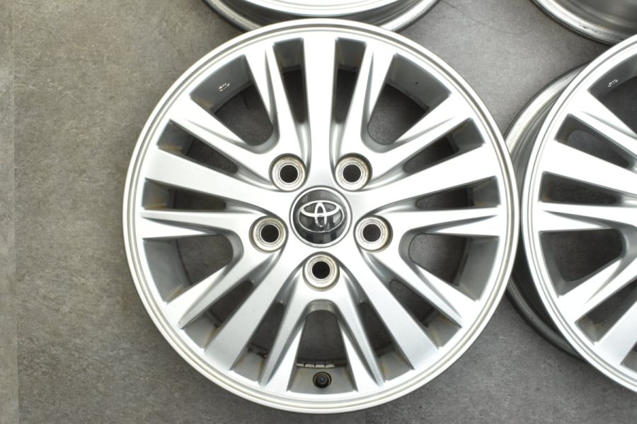 良好品】トヨタ 80 ノア 純正 15in 6J +50 PCD114.3 4本販売