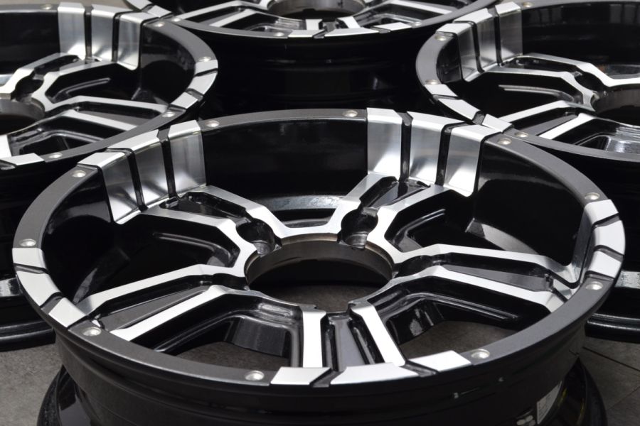 良好品】ナイトロパワー クロスクロウ 16in 5.5J +20 PCD139.7 4