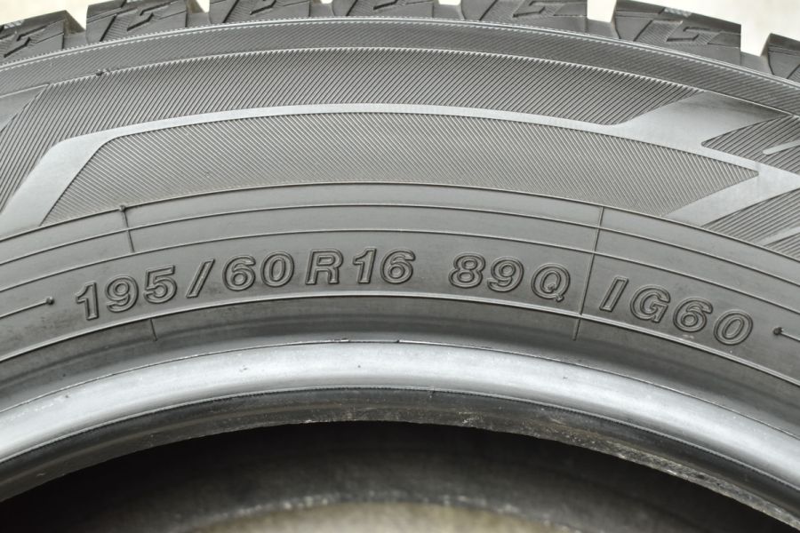 ★スタッドレス バリ溝！ヨコハマ アイスガード　195/60R16 4本② ☆スタッドレス バリ溝！ヨコハマ アイスガード 195/60R16 4本①