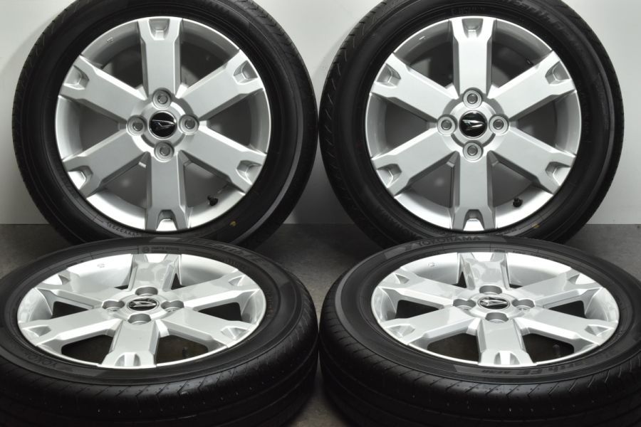 新車外し品】ダイハツ タフト 純正 15in 4.5J +45 PCD100 ヨコハマ ブルーアース-FE AE30 165/65R15 タント ミラ  ムーヴ キャスト 中古 タイヤホイールセット | パーツ販売ナンバーワン