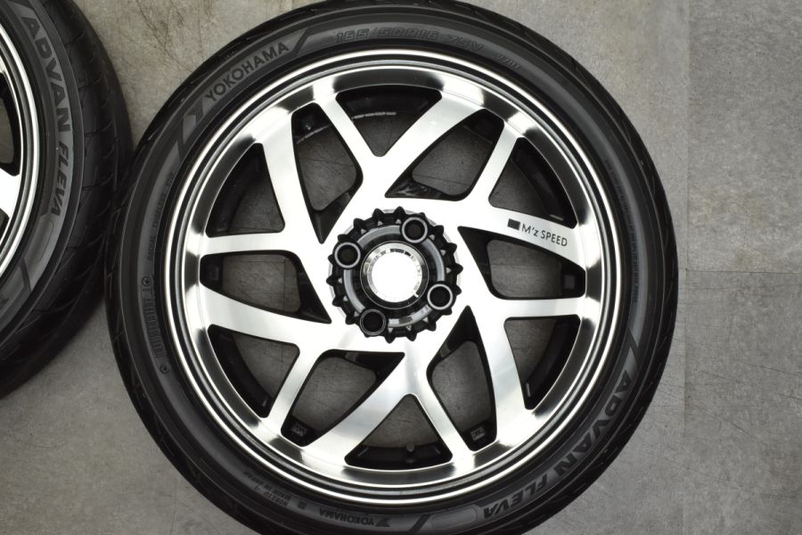 超バリ溝 美品】M'sスピード J-CARAT 16in 5.5J+45 PCD100 2023