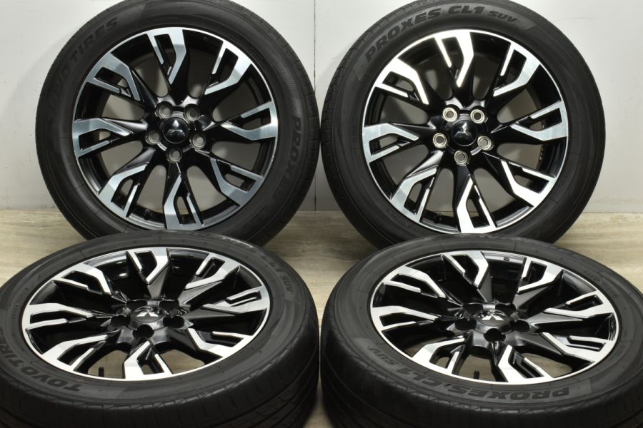 中古アルミタイヤ225/55R18 三菱純正アウトランダーPHEV
