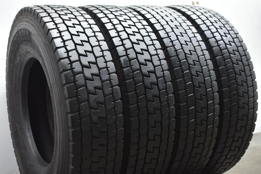 トラック用 バリ溝 オールシーズンタイヤ】ヨコハマ 710R 225/90R17.5 4本セット 交換用に ミックス 17.5インチ 中古  スタッドレスタイヤのみ | パーツ販売ナンバーワン