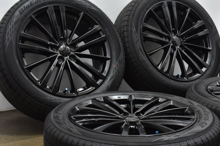 23年式タイヤ！日本製。スバル GP系 XV 純正 17インチ×7J +48 ホイール美品】スバル XV 純正 17in 7J+48 PCD100 ヨコハマ