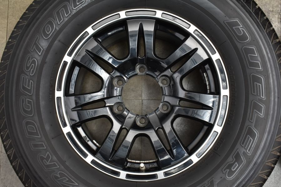 マット ハイラックスサーフに】マッドクロス XD-7 16in 7J +26 PCD139.7