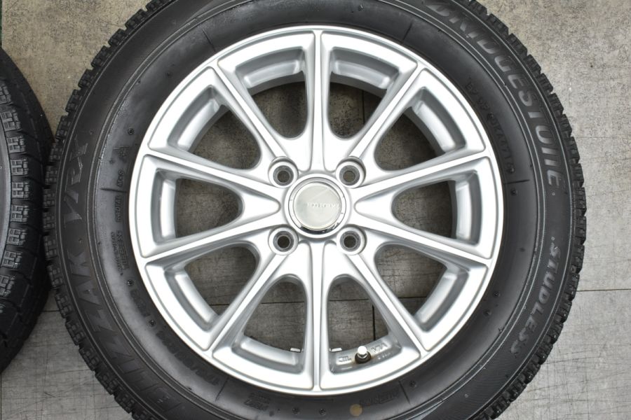 スタッドレス】エコフォルム 14in 5.5J +45 PCD100 ブリヂストン ブリザック VRX 175/65R14 パッソ ヴィッツ フィット  ノート ベリーサ 中古 スタッドレスタイヤホイールセット | パーツ販売ナンバーワン