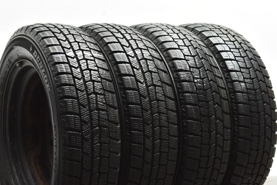 スタッドレス】ホンダ ライフ 純正 13in 4.00B +40 PCD100 ダンロップ ウィンターマックス WM02 155/65R13  2022年製 バリ溝 ダンク 中古 スタッドレスタイヤホイールセット | パーツ販売ナンバーワン